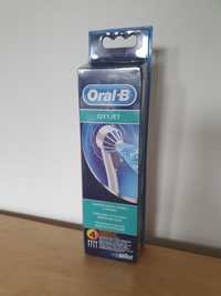 Końcówki do irygatora oral B Oxyjet 4 szt nowe