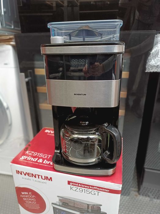 Używany  Przelewowy Ekspres do kawy z młynkiem INVENTUM