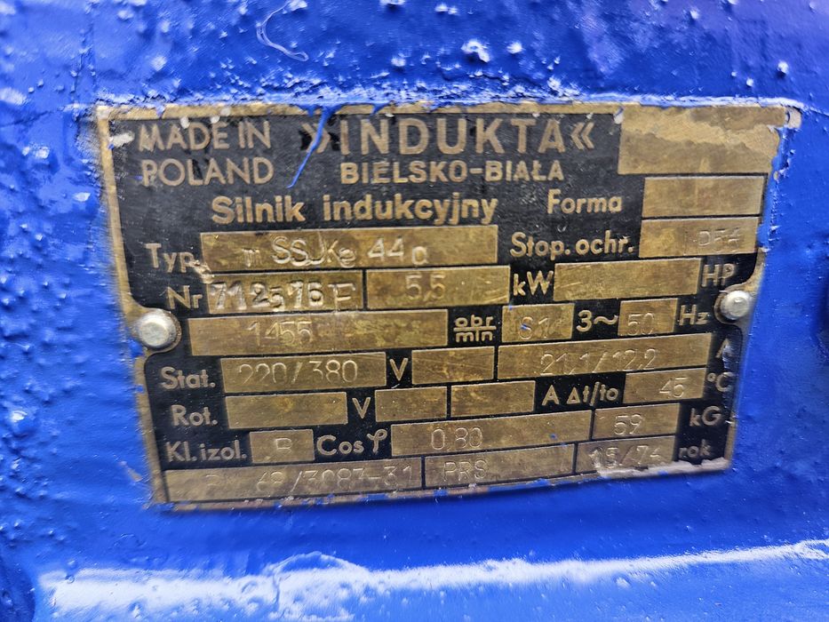 Silnik elektryczny 5.5kw