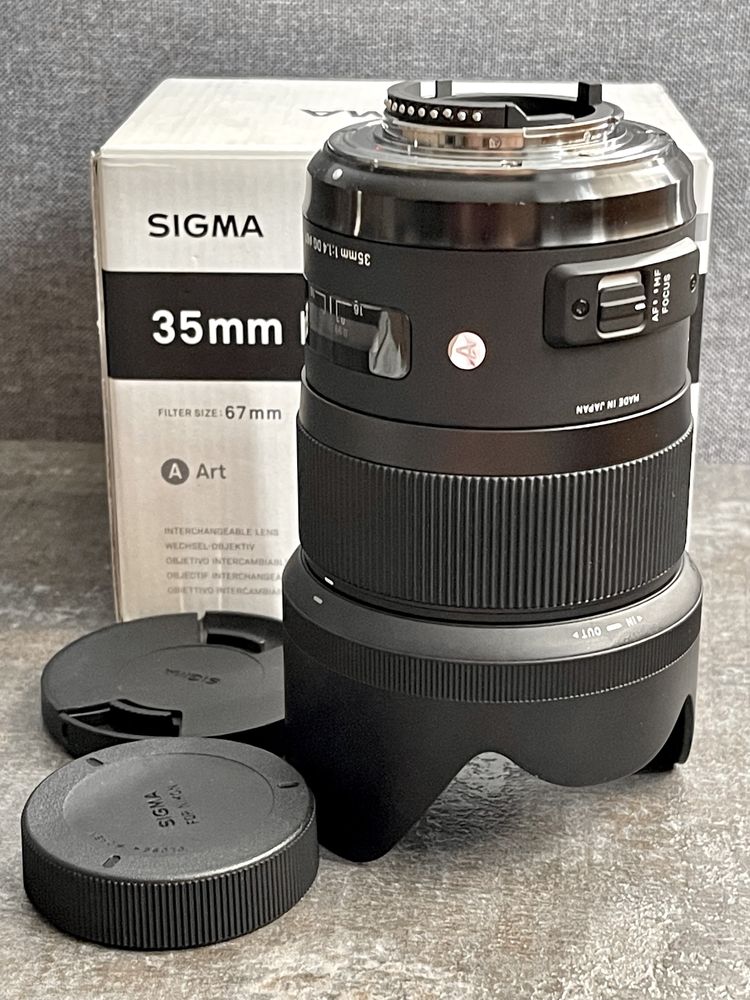 Sigma Art 35mm F1.4 DG z mocowaniem NIKON  Idealny stan