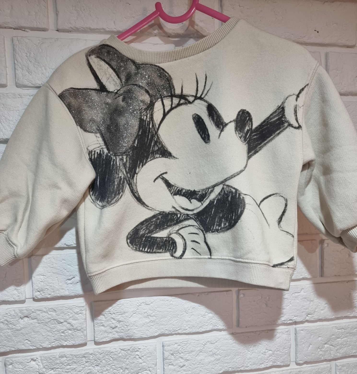 Bluza zara 92 myszka minnie