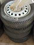 195/55 R16 Dunlop Winter Sport 5 zestaw opon z felgą + śruby