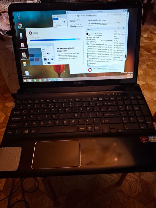 Laptop sony vaio sve151g17m
