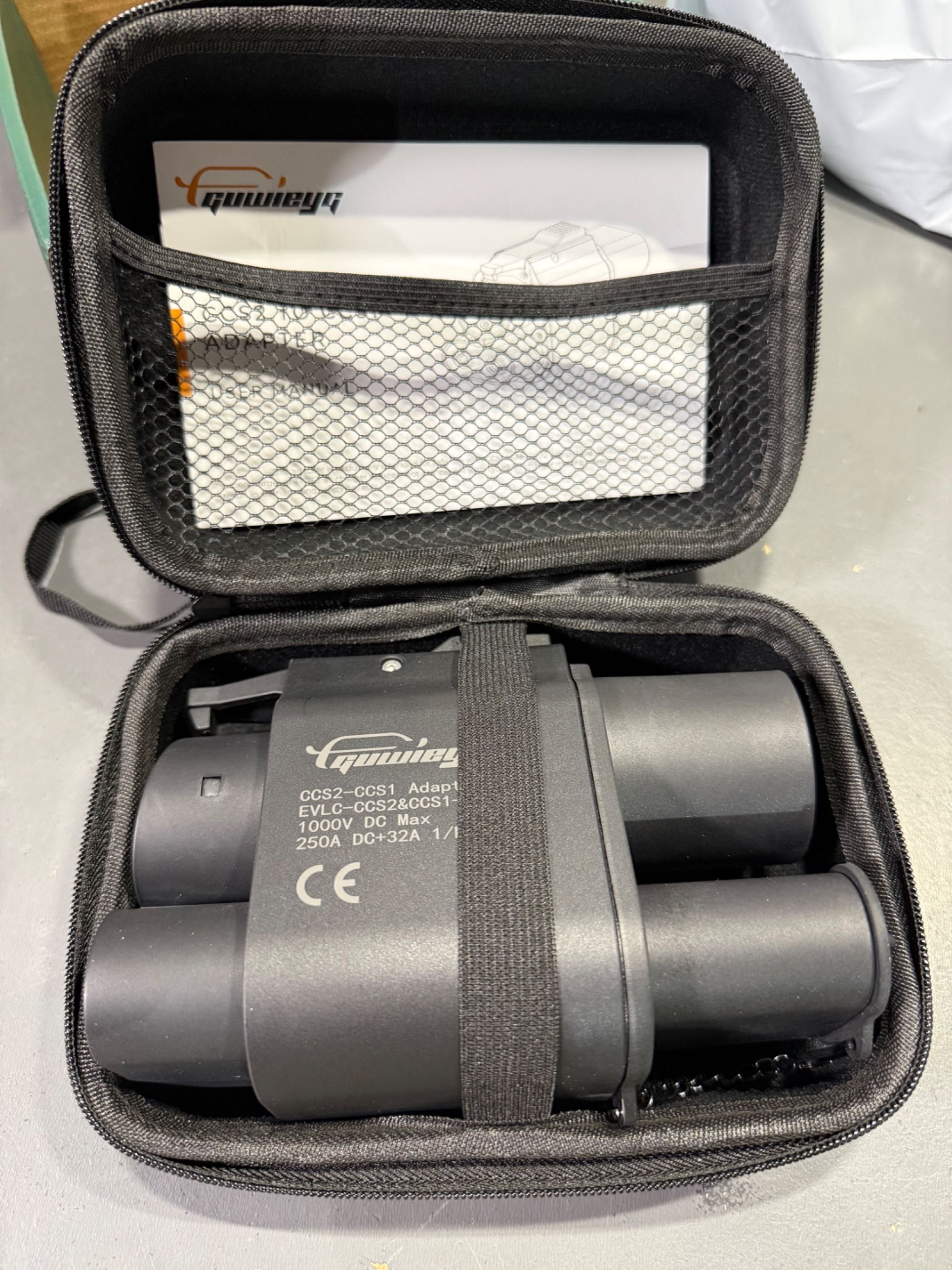 Перехідник CCS2 to CCS1 авто адаптер (Type1, Type2, GB/T, Tesla, NACS)