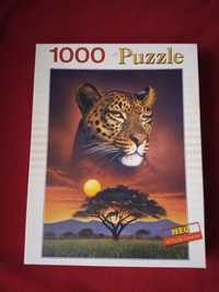 Puzzle z lampartem na 1000 sztuk