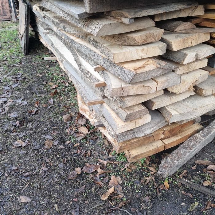 bale dębowe i jesionowe - odziomkowe 50 i 48 suche