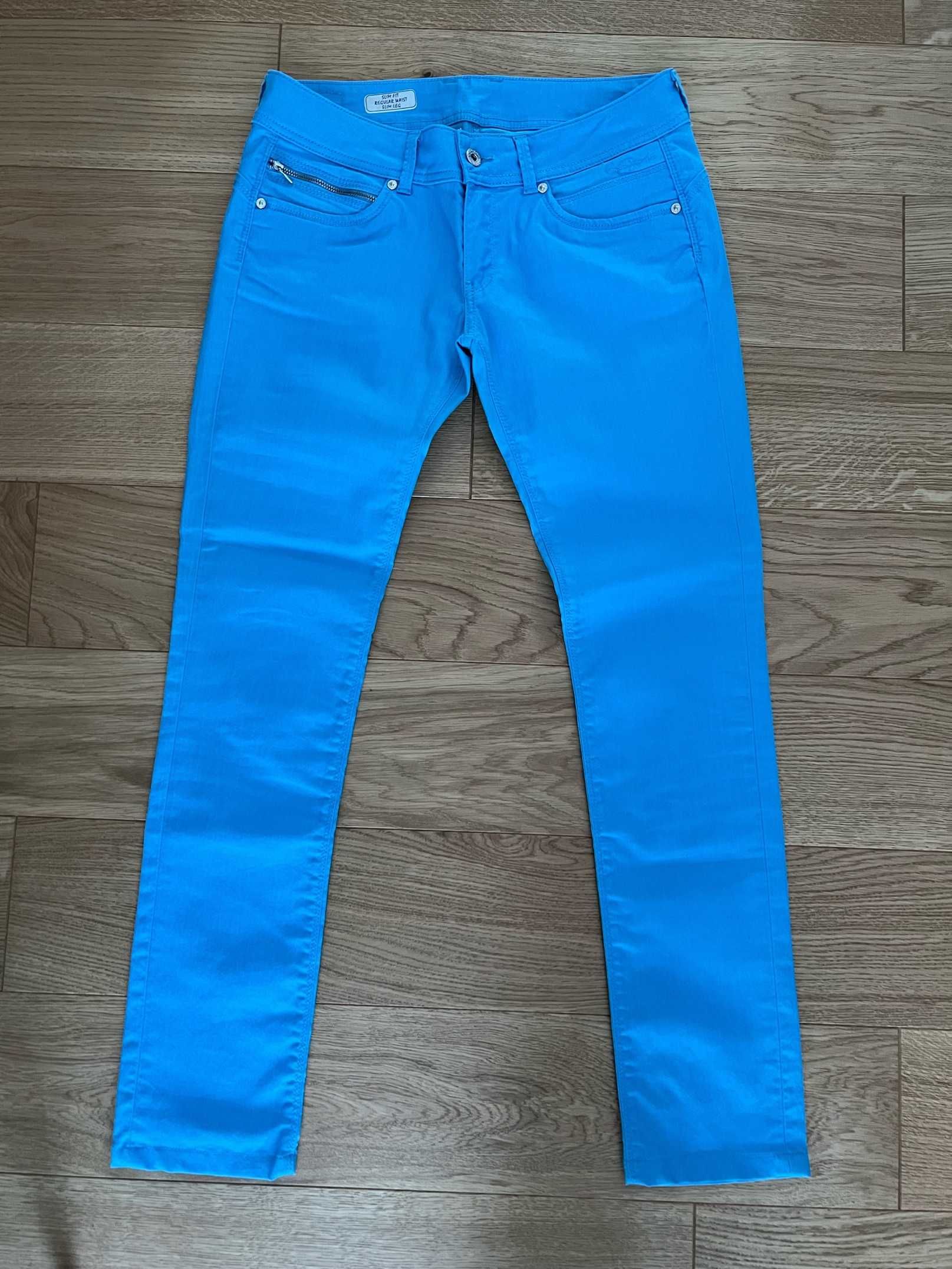 Niebieskie spodnie (slim fit), Pepe Jeans - W30 L32