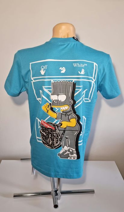 Koszulka męska Off-White. 100%Cotton