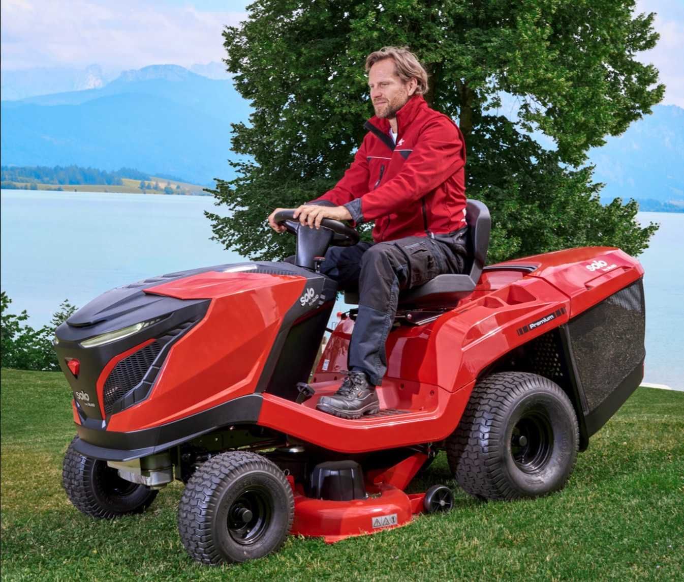 Traktor Ogrodowy SOLO BY AL-KO T 22-105.4 HD-A V2 + Pług Śnieżny