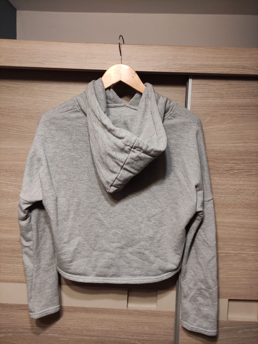 Bluza Crop Top z kapturem