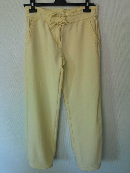 Spodnie na lato len Next 12 lniane