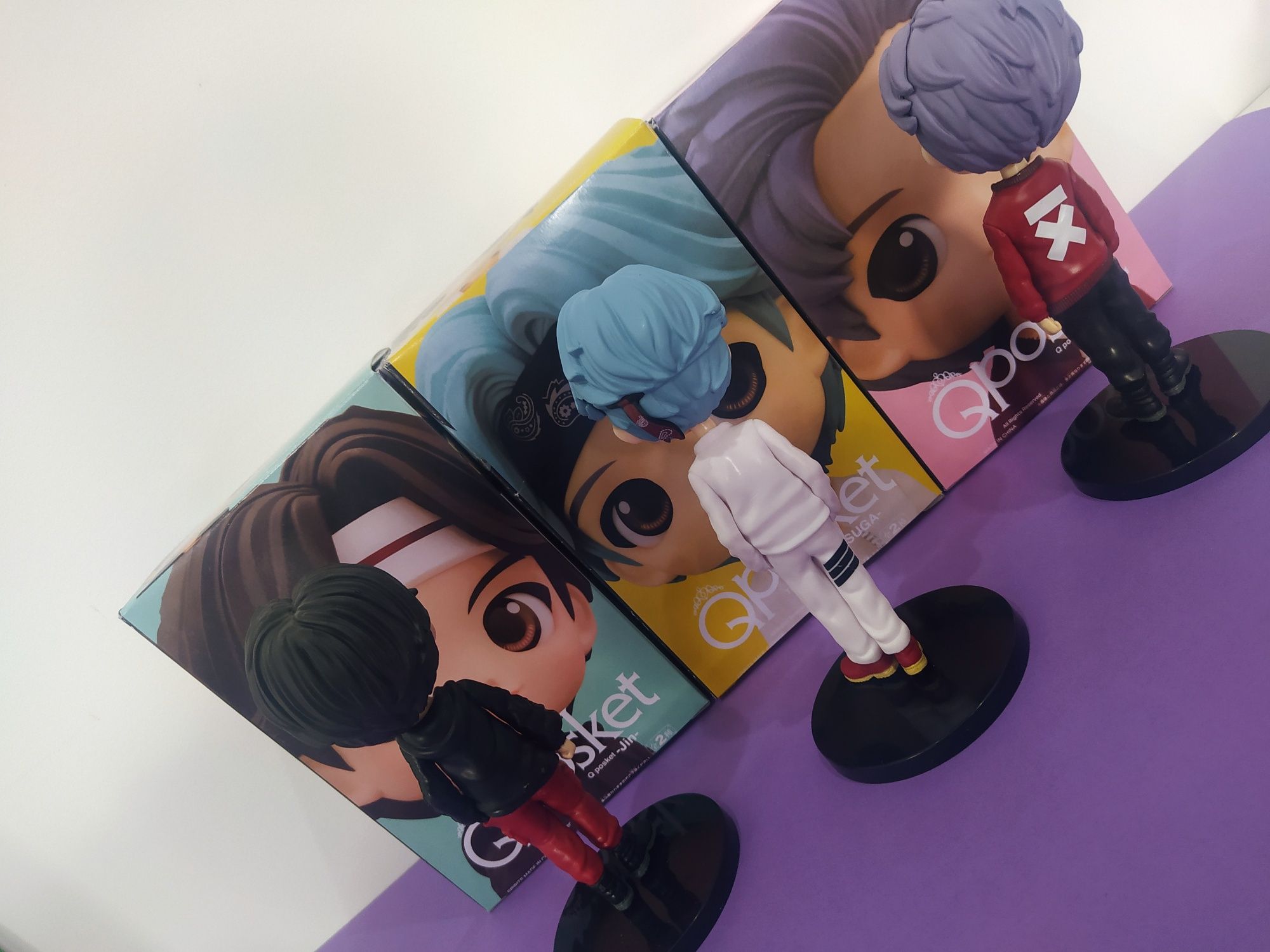 BTS - Figuras Tinytan Qposket + Caixa