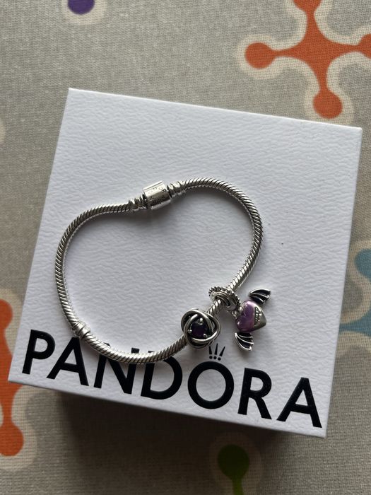 Оригінальний браслет Пандора з намистинами