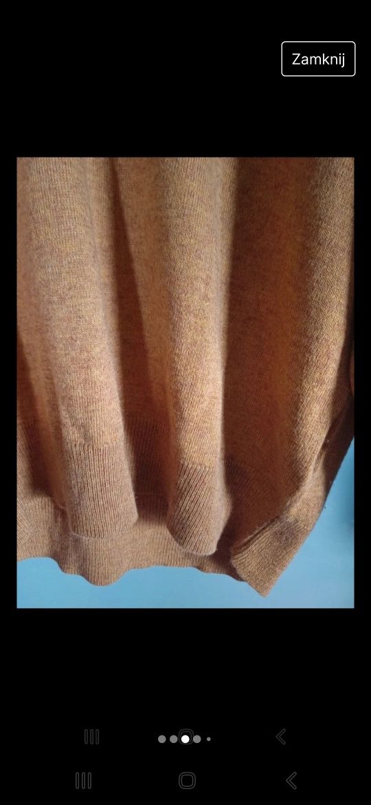 Męski sweter z kaszmirem A.W.Dunmore