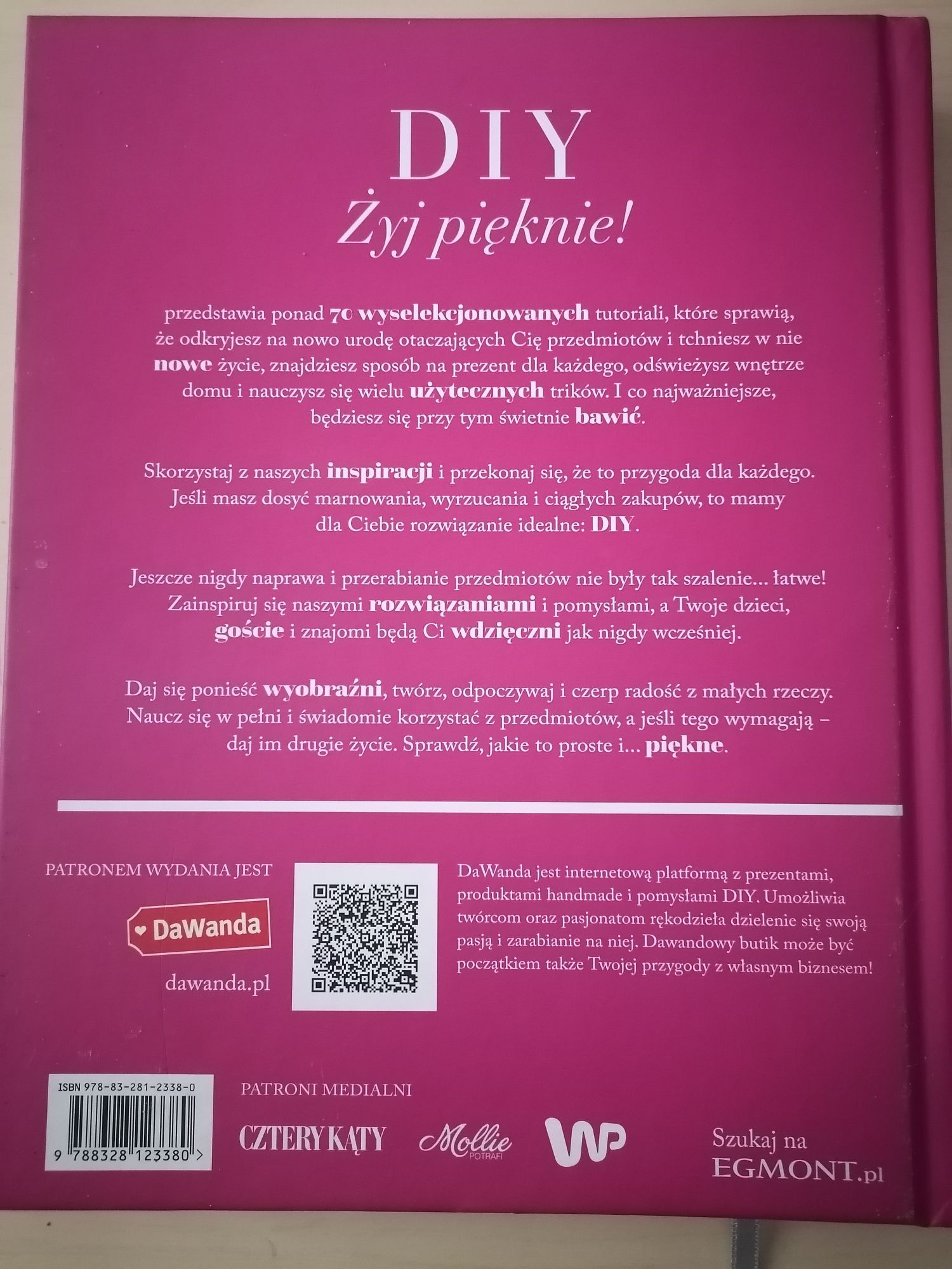 Książka DIY Żyj pięknie