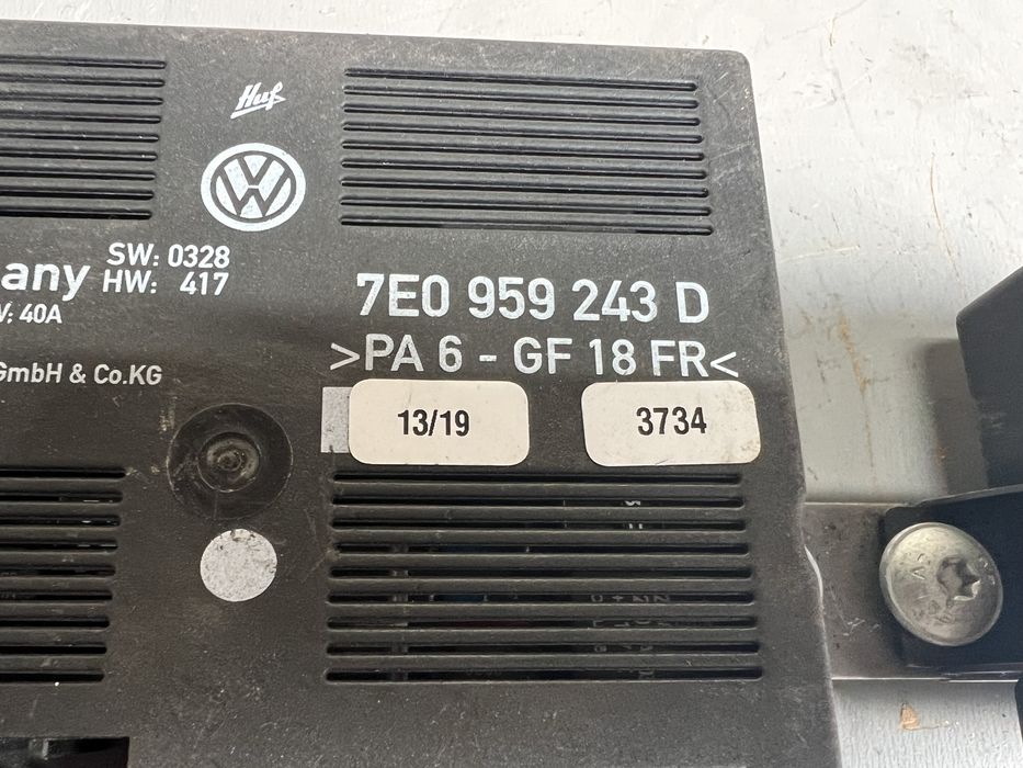 VW T5 T6 Multivan блок керування зсувних бокових дверей 7e0959243d