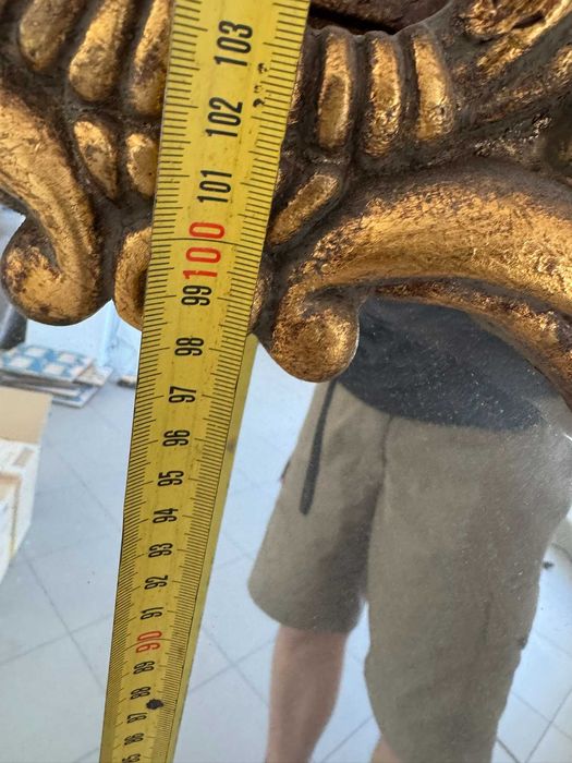 lustro w ramie retro