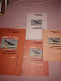 Prima Via - Wstępna nauka języka łacińskiego. Komplet