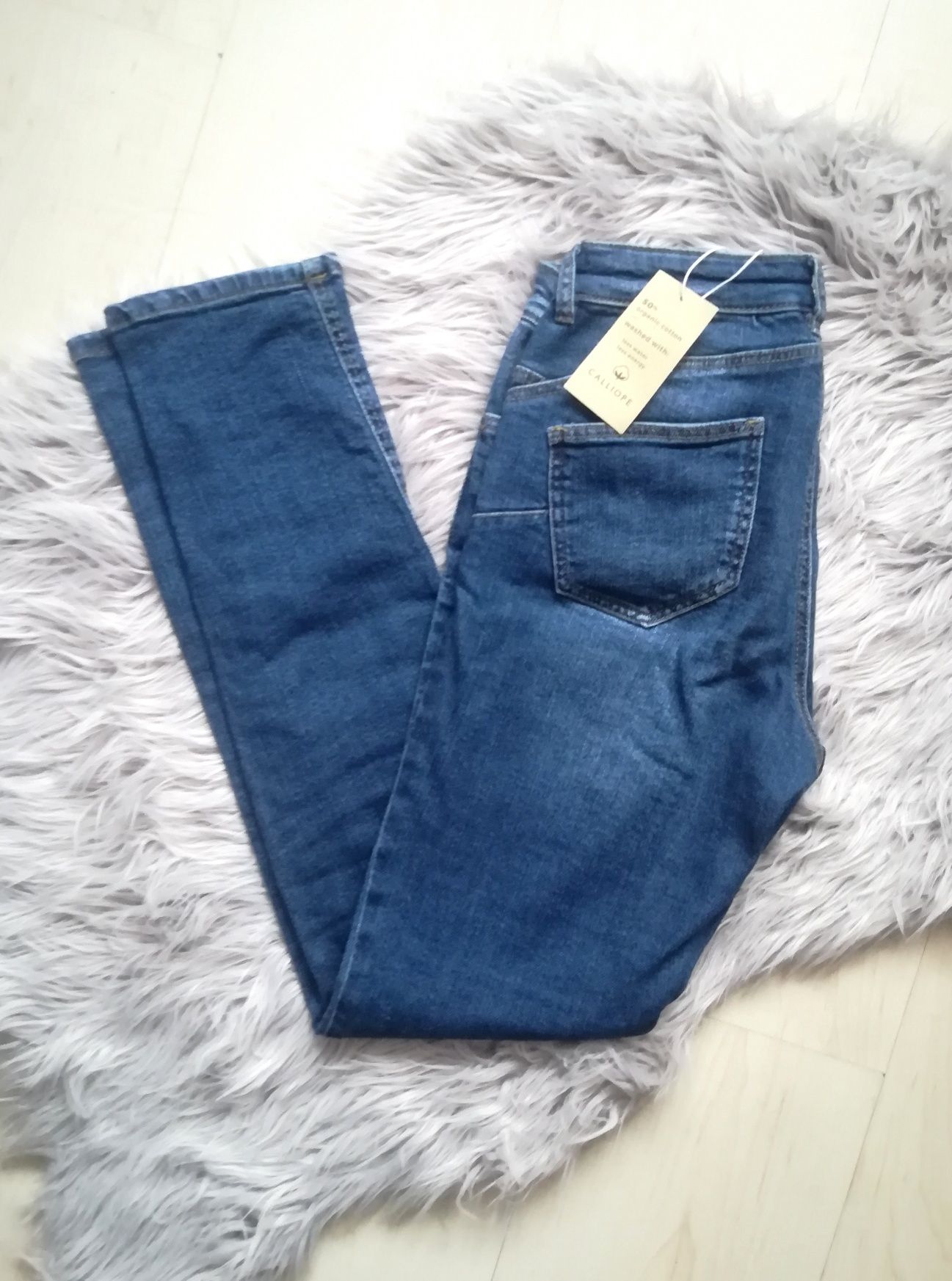 Nowe spodnie jeansy skinny Calliope 36