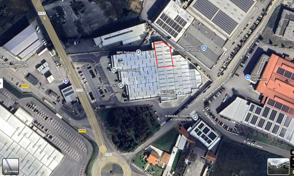 Armazém Zona Industrial de Gandra 650m2