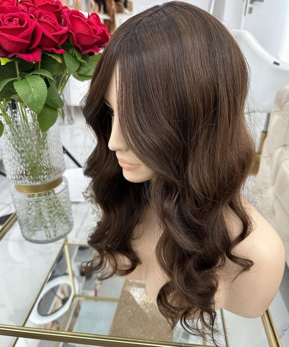 ‼️Натуральна перука медична при алопеції на кожен день