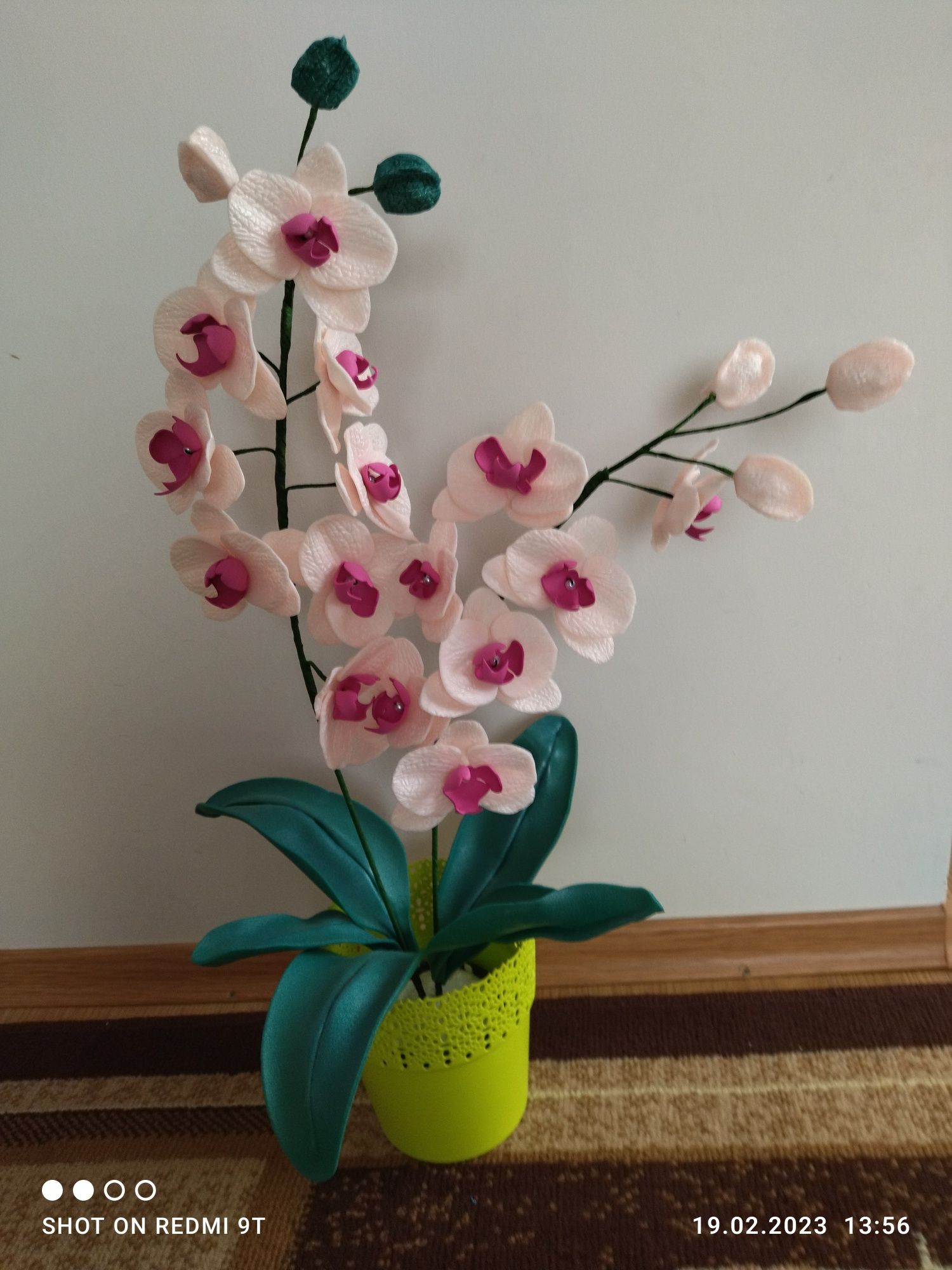 Орхідеї з фоамірану