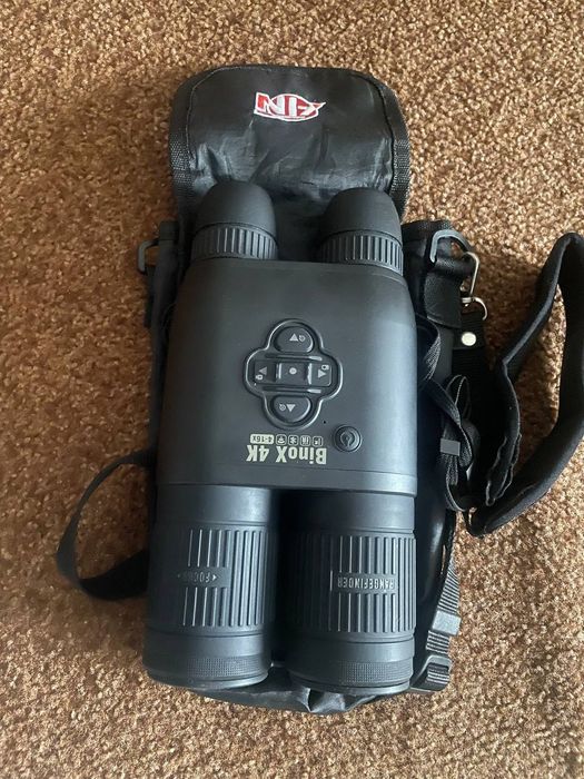 Цифровий бінокль ATN Binox 4k 4-16x з лазерним далекоміром 1000м. ПНВ