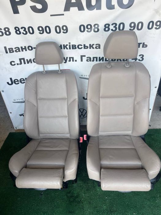 Салон (комплект сидінь) BMW 5-series e60 e61 шкіра електро підігрів