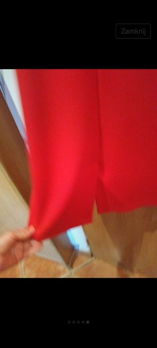 Nowa sukienka z paskiem