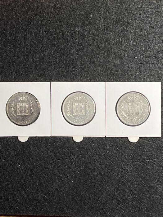 500 Reis 1871/1875/1879 ( PRATA 916,6%)