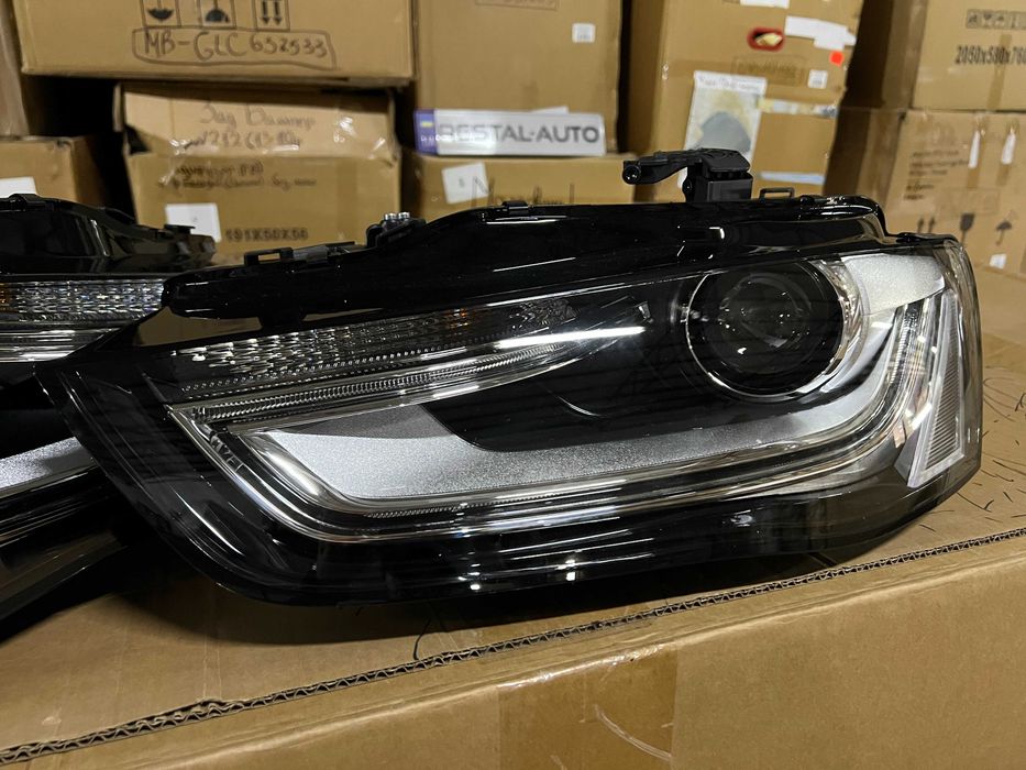 фары audi a4 b8 b8r рестайлинг ксенон Фари ауди а4 б8 замена галогена