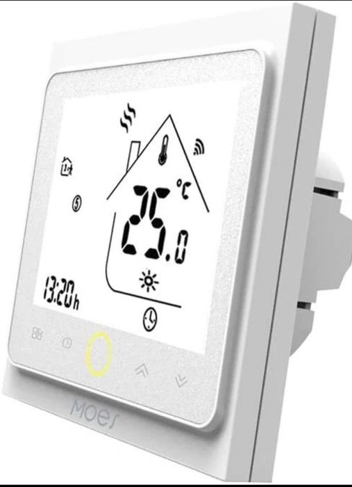 inteligentny termostat MOES, model 002.