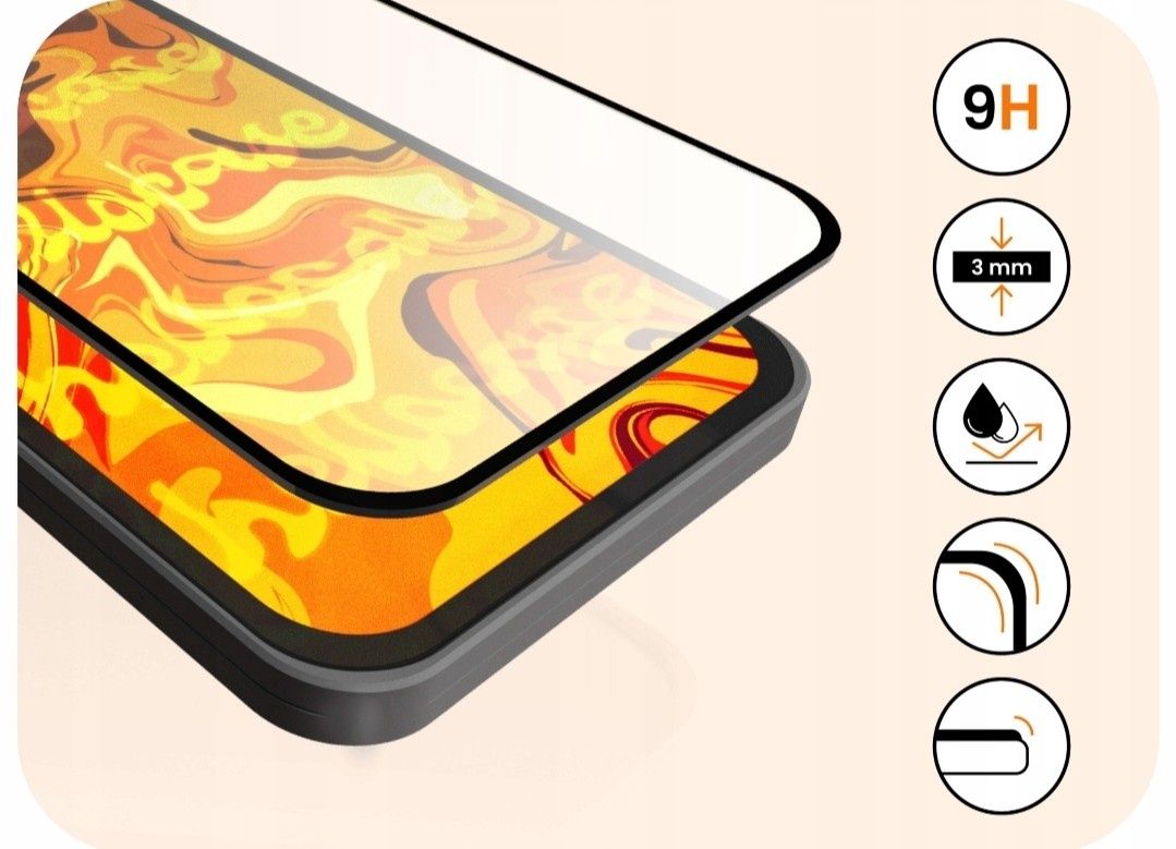 Etui + szkło Redmi Note 12 5G fioletowe, jakościowe, pełna ochrona