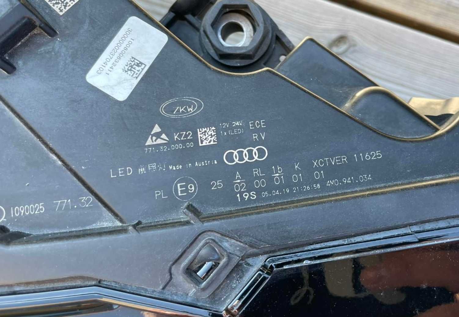 Audi Q7 4m фари Full led