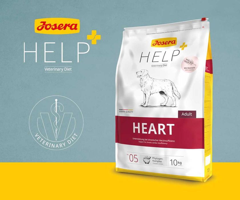 -50% JOSERA Help Heart Dog 10кг Ветеринарна дієта для собак