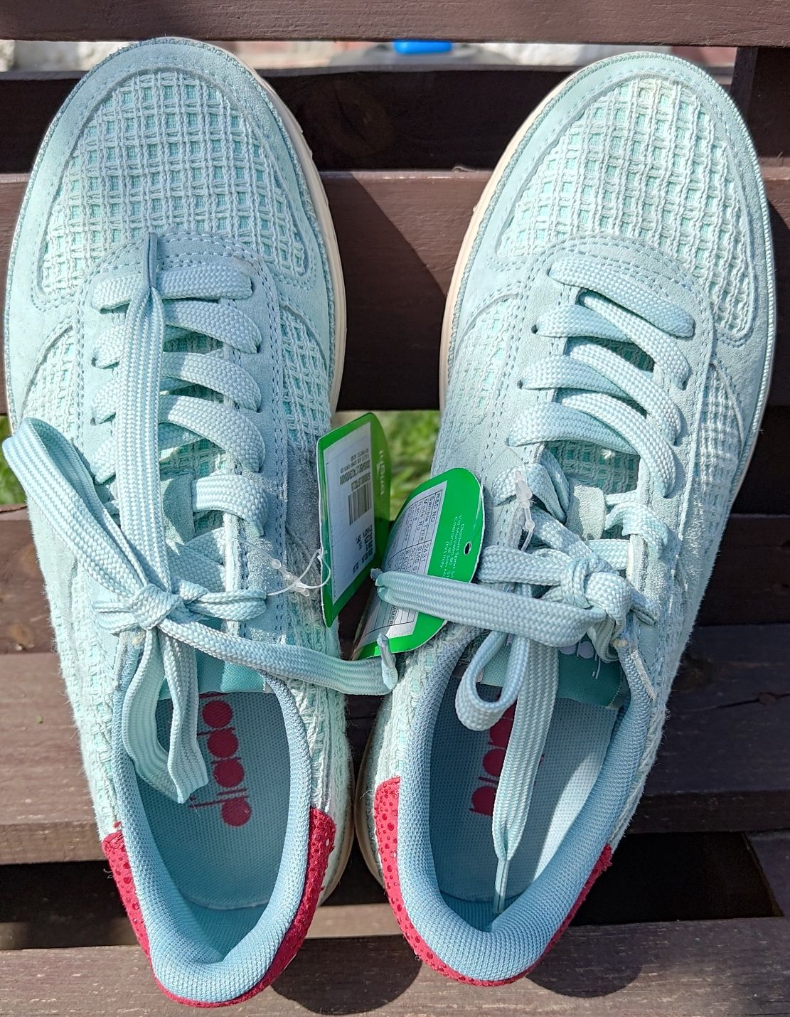 Trampki Diadora sneakersy 38 miętowe