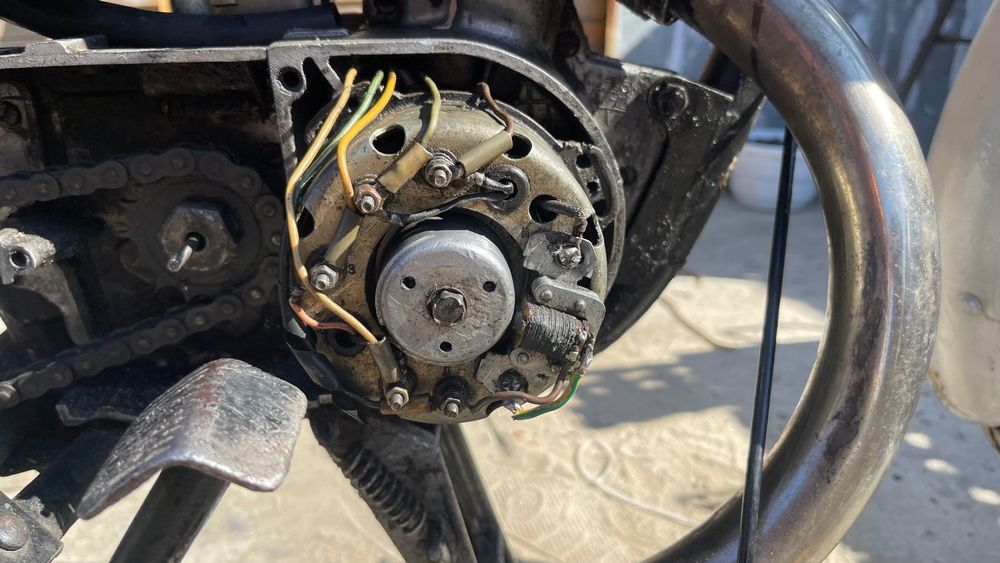 запалювання генератор на минск 125