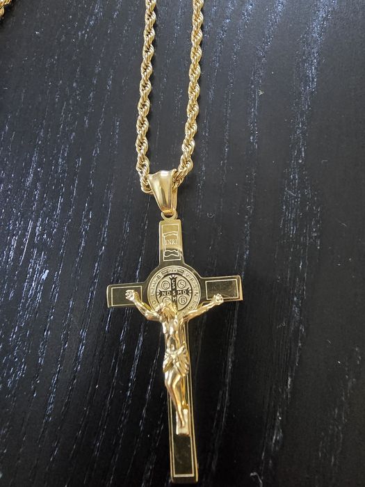 Cordão completo ouro cubano