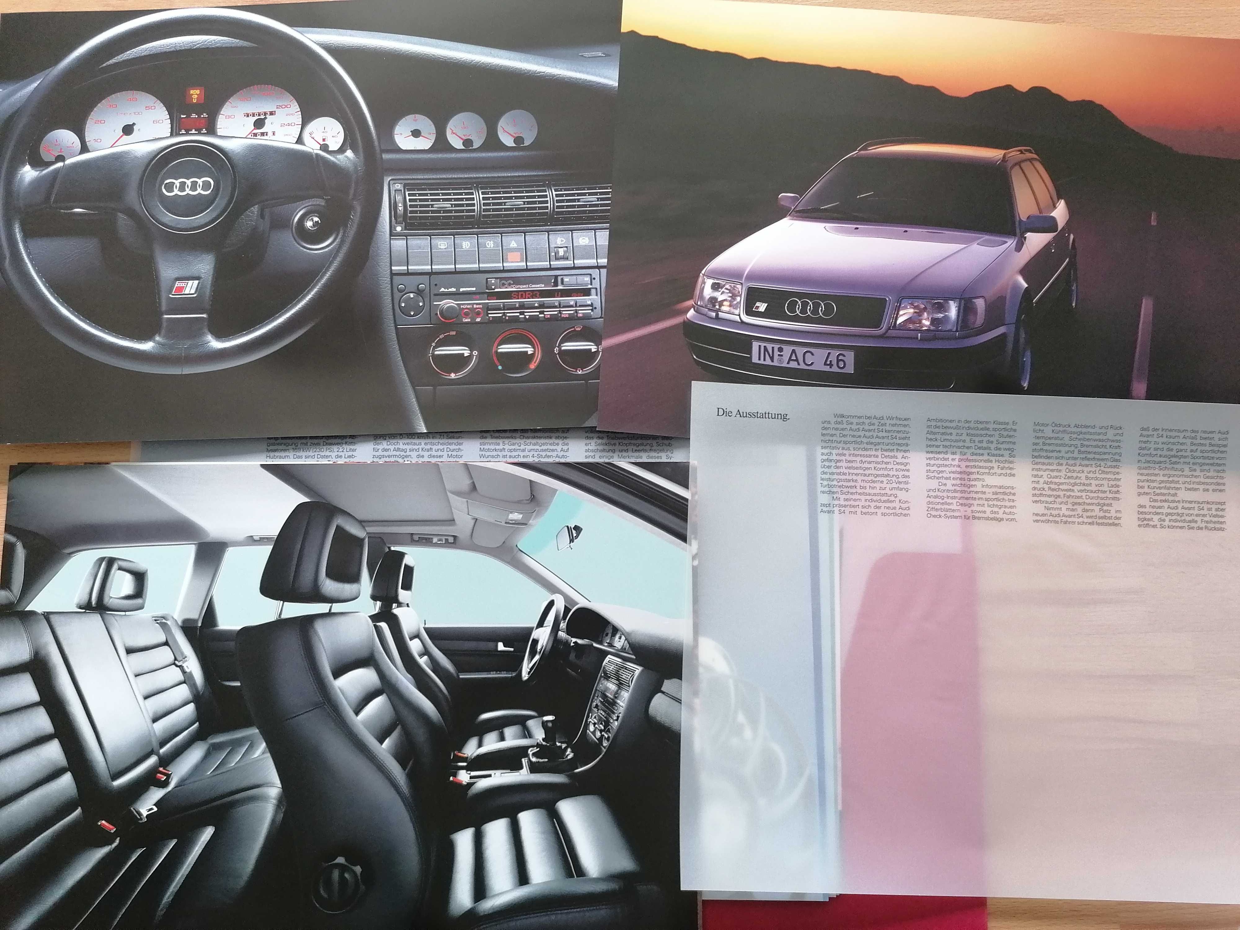 Prospekt Audi S4 Avant