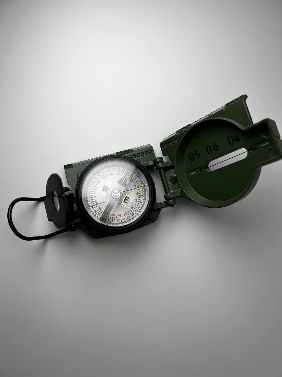 Військовий тритієвий компас CAMMENGA 3H U.S. Military Lensatic Compass