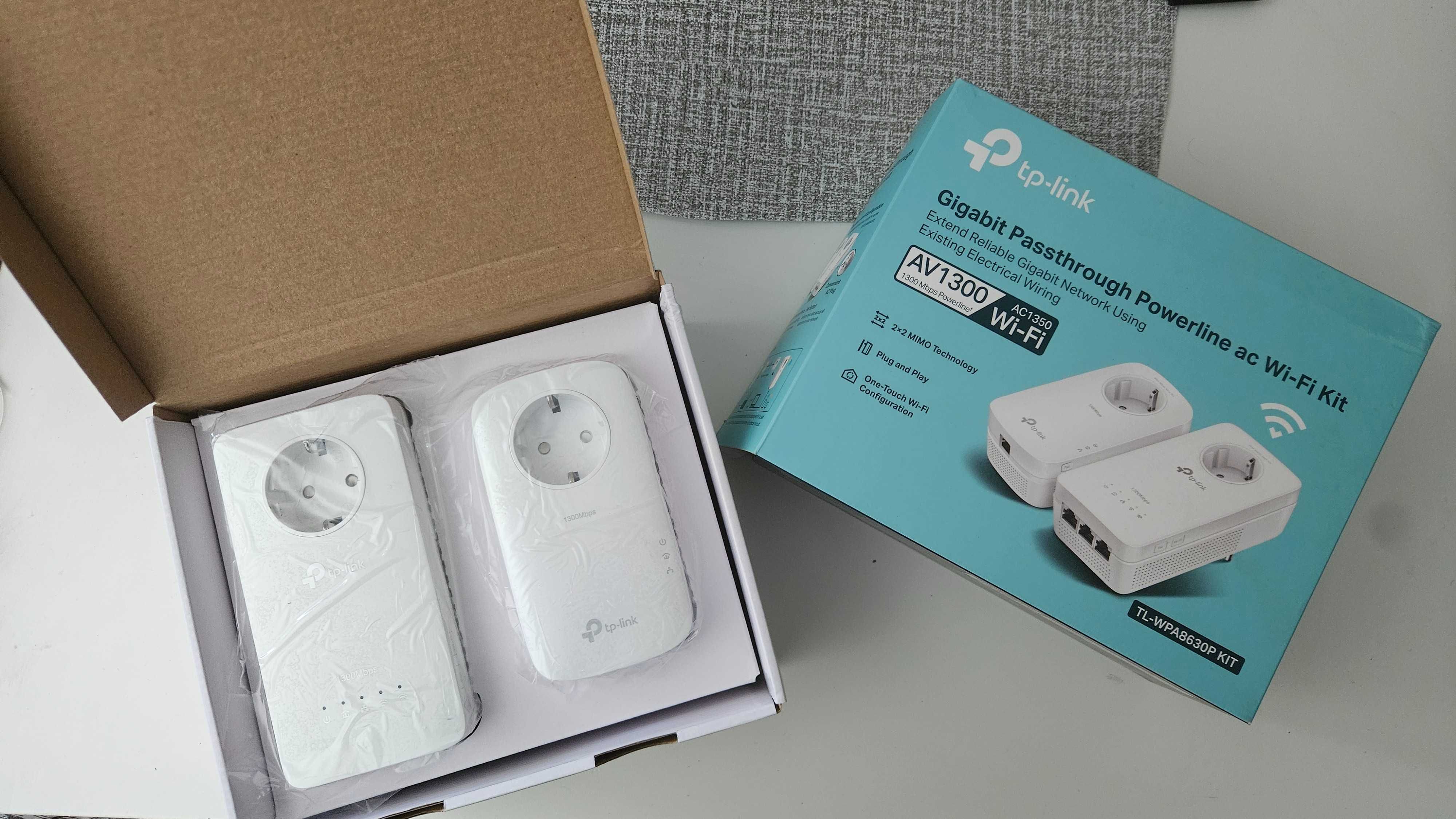 TL-WPA8630P KIT – AV1300 Gigabit Passthrough Powerline AC Wi-Fi