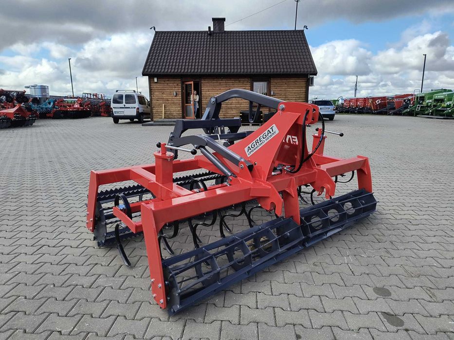 Agregat Uprawowo Siewny EURO-MASZ 2,5 2,7 3m hydropack 2-siłownikowy