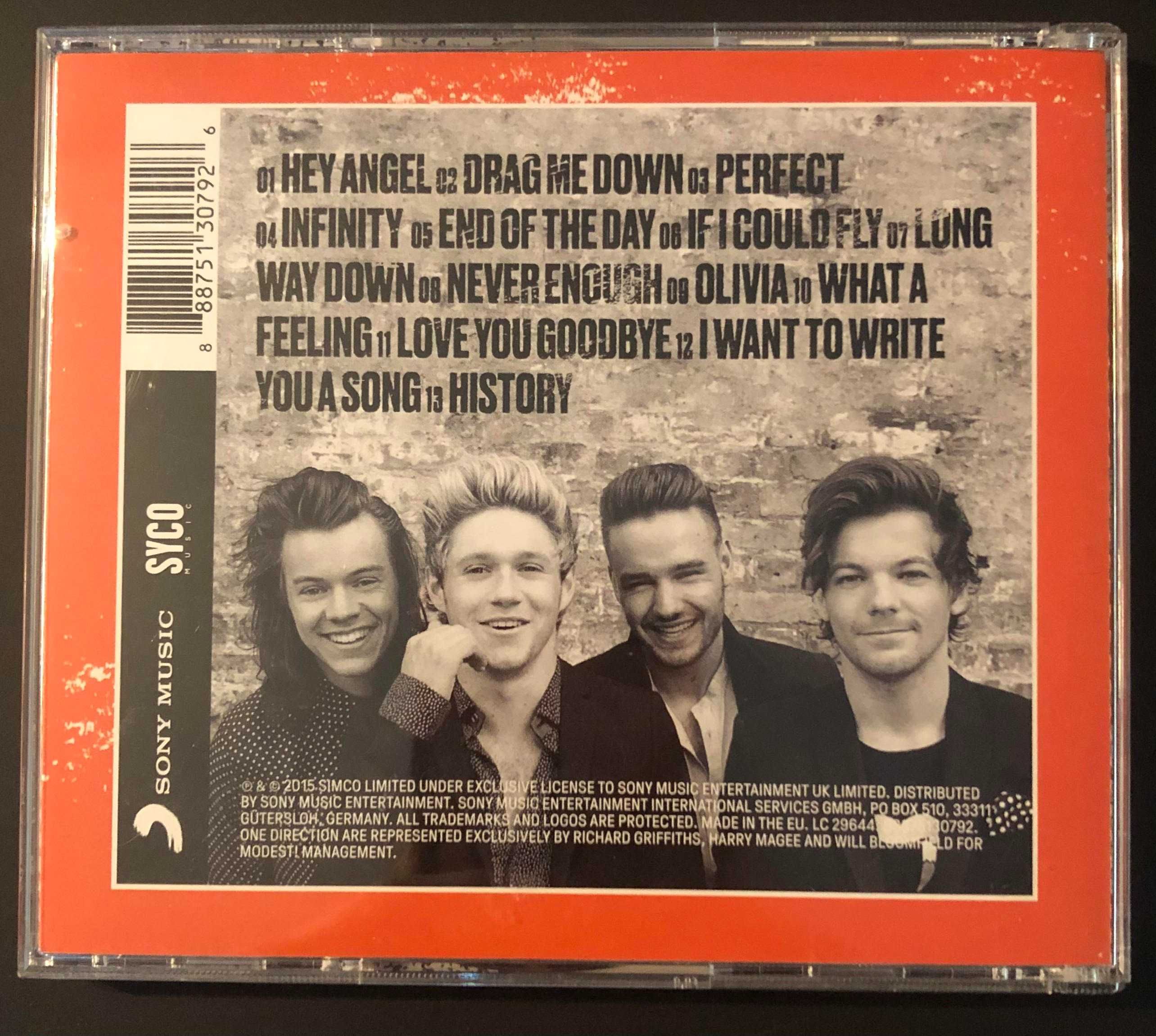 One Direction - Made in the A.M., wersja standard