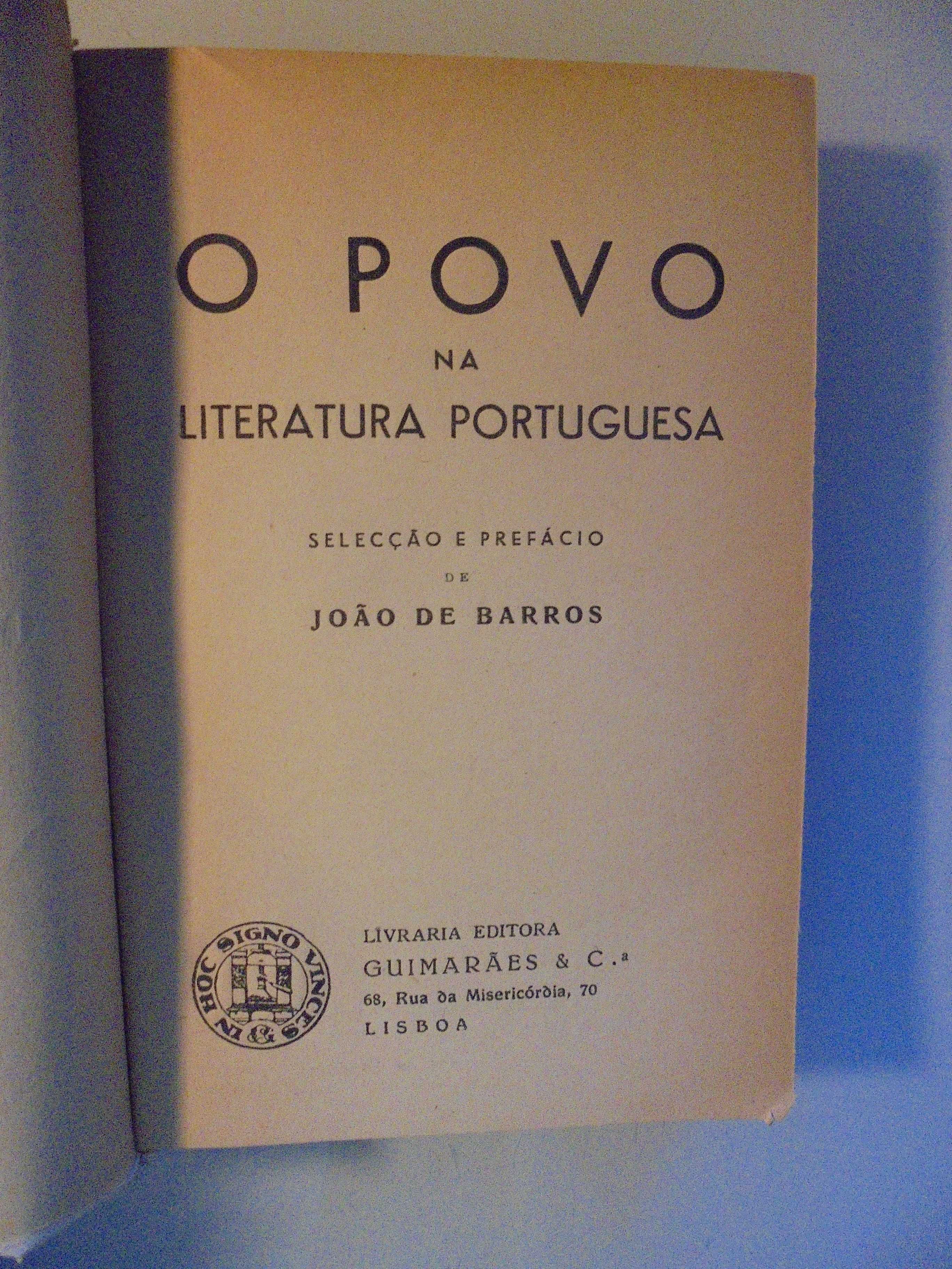 Barros (João de);O Povo na Literatura Portuguesa