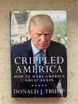 Książka Crippled America Donald J. Trump z autografem + Certyfikat