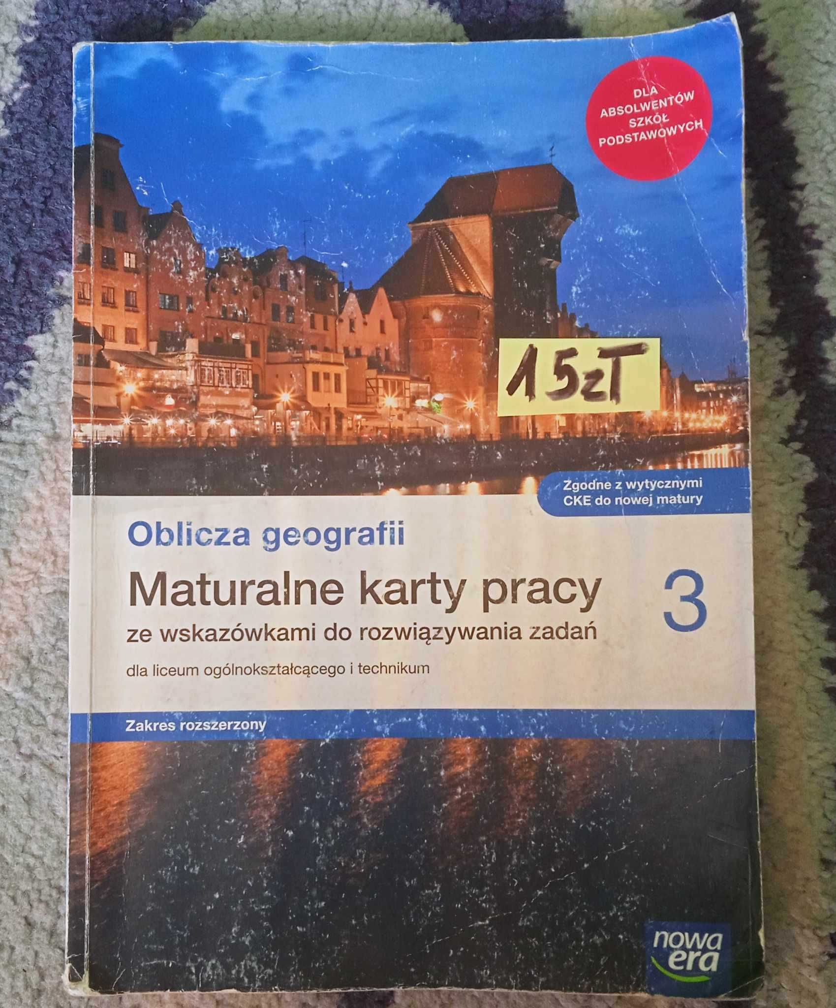 Sprzedam Oblicza geografii 3 Zakres rozszerzony-ćwiczenia