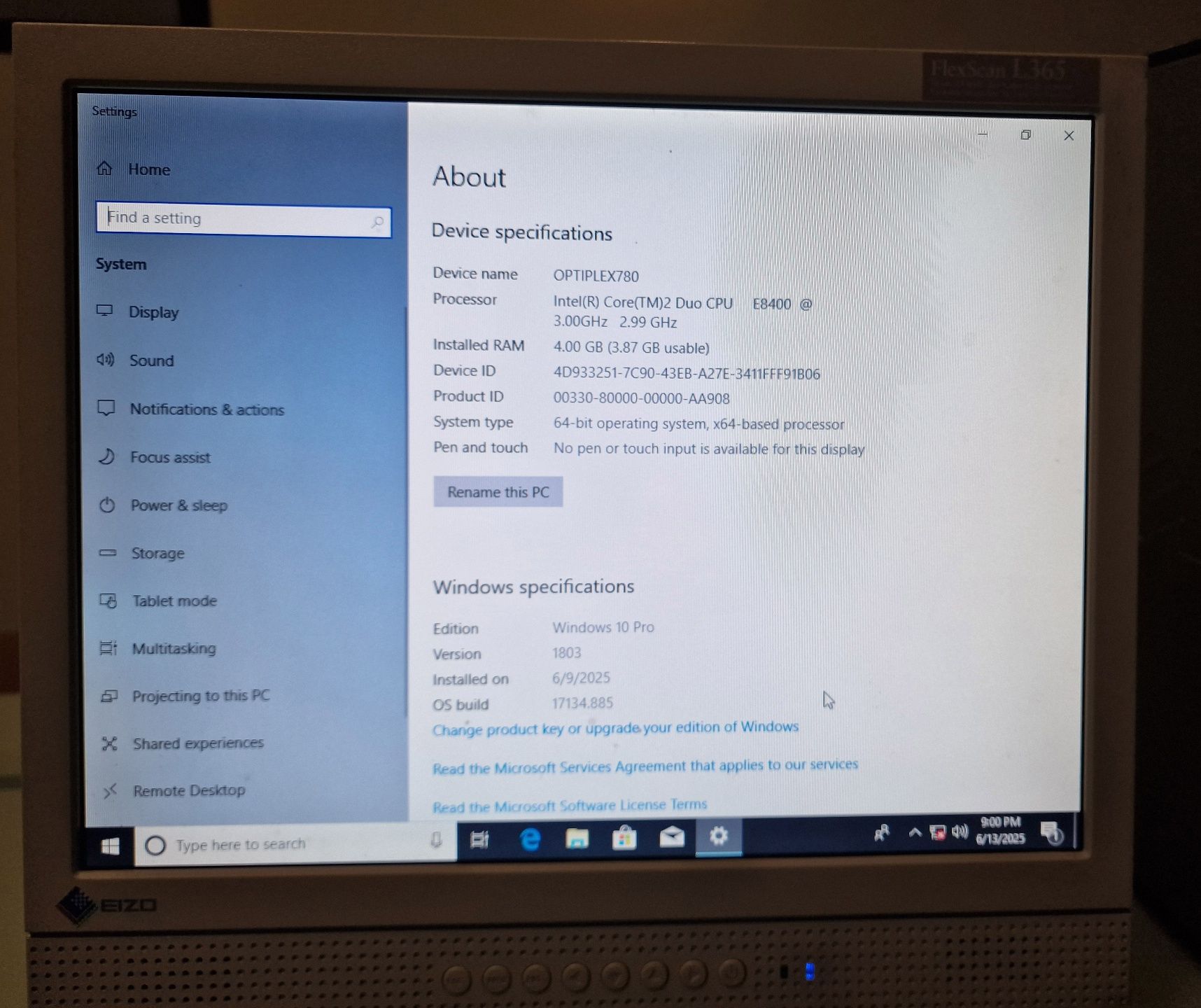 Computador Dell OPTIPLEX 780