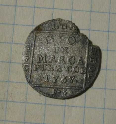 Срібний грош 1767