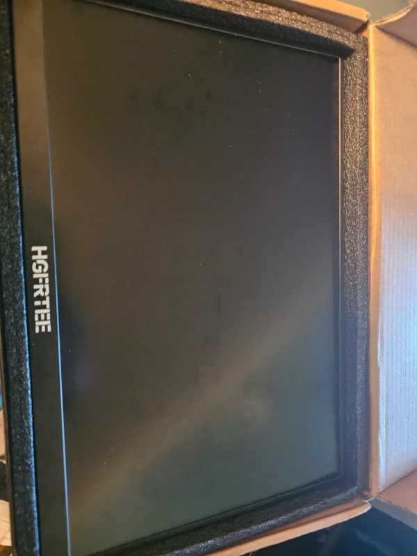 Monitor portátil hgfrtee com touchscreen e usb c