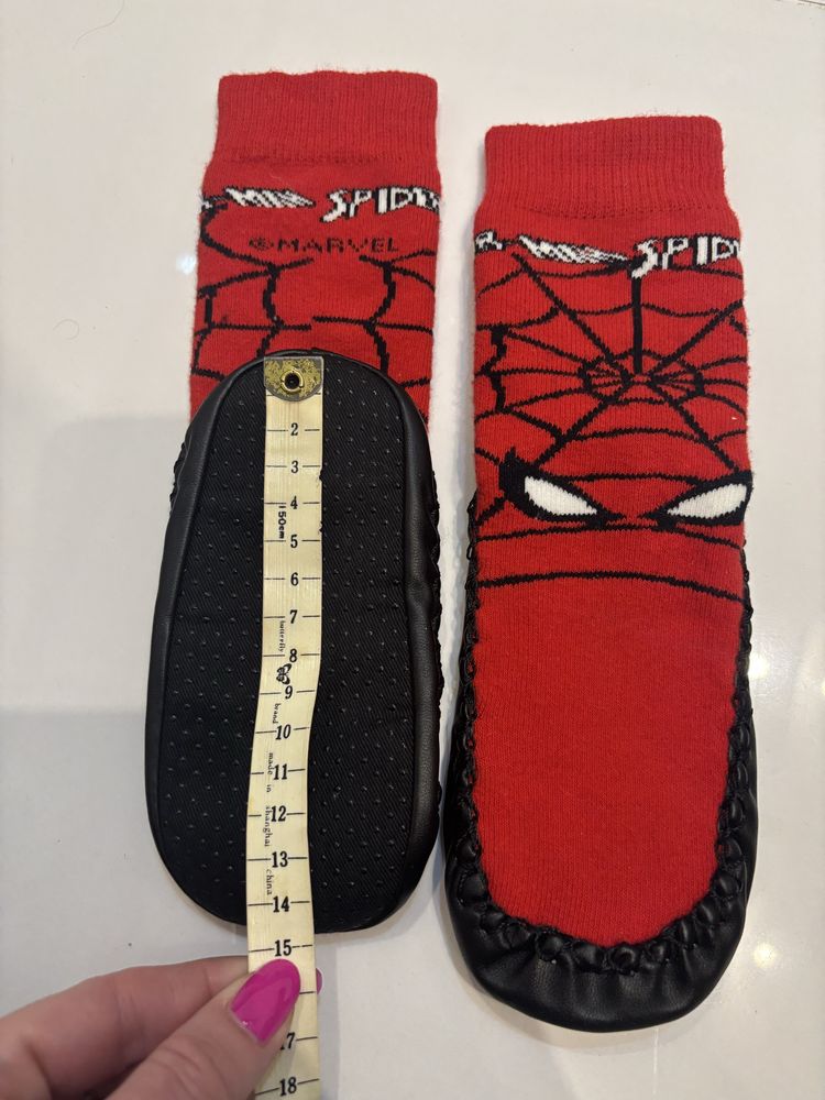 Kapcie skarpetki Spider Man